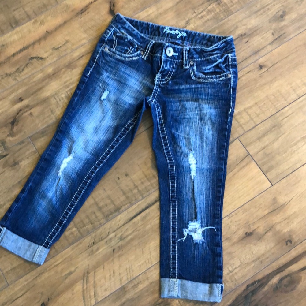 Cute cropped jeans